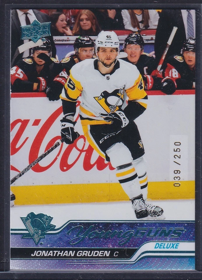 JONATHAN GRUDEN - 2023 Upper Deck Young Guns DELUXE #205, /250 - Image 1 of 1