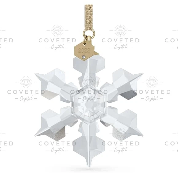 SWAROVSKI CHRISTMAS/HOLIDAY CLEAR STAR ANNUAL EDITION 2022 ORNAMENT REF 5615387.