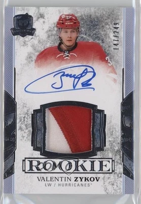 2017-18 Upper Deck The Cup /249 Valentin Zykov #132 RPA Rookie Patch Auto RC - Image 1 of 2