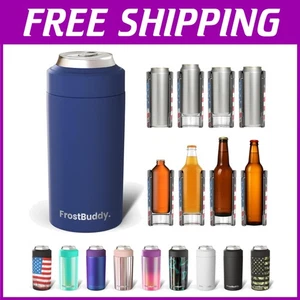 Raffreddatore per lattine di tutte le dimensioni - lattine sottili, 12 e 16 once - doppia parete - Foto 1 di 10