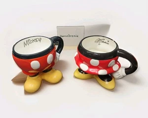 Mickey & Minnie Mouse Unterteil Hose Beine 3D Kaffeebecher/Tassen Disney Authentisch - Bild 1 von 12