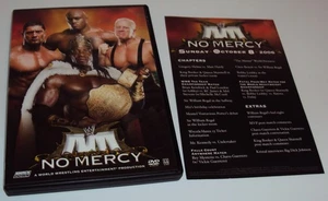 WWF/WWE No Mercy DVD Smackdown Wrestling 2006 King Booker Batista Lashley - Picture 1 of 3