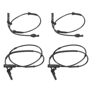4 Pcs ABS Wheel Speed Sensors Compatible with BMW 1 Series 2 Series 3 Series ... - Picture 1 of 7