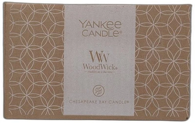 Woodwick Vanilla Bean Glass Jar Scented Candle, Large 22 Oz Yankee - Image 1 of 4