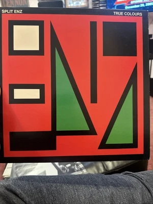 Split Enz - True Colours (1980) Vinyl LP Laser- Etched Graphic Record Mint Foto 1 de 4