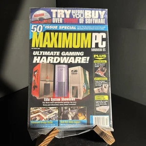 Maximum PC magazine ultimate gaming hardware Cover Oct 2002 Vol 7 No 10 Rip Seal - Picture 1 of 9