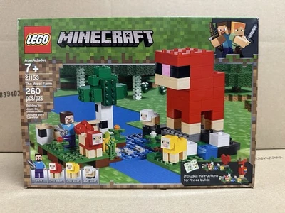 LEGO Minecraft - 21153 - La Granja de Lana - NUEVO - PRECINTADO - ENVÍO GRATUITO Foto 1 de 4