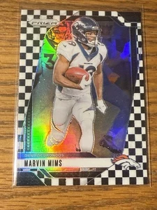 MARVIN MIMS 2024 Panini Prizm #88 Black & White Checkerboard PRIZM BRONCOS SP - Bild 1 von 2