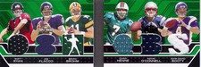 2008 TOPPS TRIPLE THREADS RELIC EMERALD DOUBLE COMBOS#7/7 only