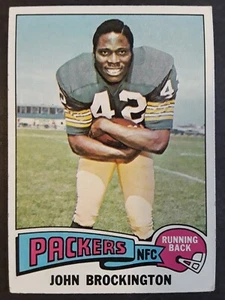 1975 Topps John Brockington #150 Football Karte Green Bay Packers - Bild 1 von 2