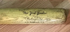 Vintage 1976 Louisville Slugger N.Y. Yankees Fred Stanley Baseball Bat/Free Ship - Picture 1 of 2