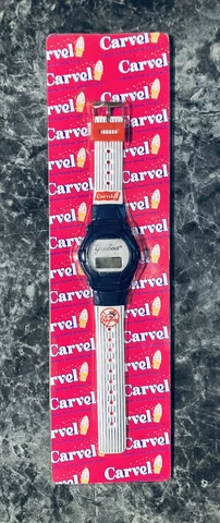 Vintage Carvel New York Yankees Pinstriped Band Wrist Watch Cover