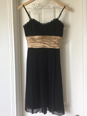 Black & Gold Dress by Democracy, Size 2, New with Tag - Image 1 of 3