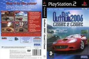 OutRun 2006: Coast 2 Coast PS2 Game Case Box Cover Work Only (No Game) - Picture 1 of 2
