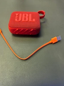 JBL Go4 Portable Waterproof Bluetooth Speaker-RED - Bild 1 von 6
