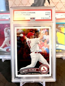 ⭐️ ALBERT PUJOLS 2011 TOPPS CROMO #150 PSA 9 COMO NUEVO FUTURO HOF CARDINALS TARJETA - Imagen 1 de 2