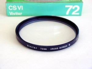 72mm - Vivitar CS VI Cross 5 Star 6 Filter #72g-nn2 - Picture 1 of 2