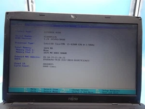 FUJITSU LIFEBOOK A544 * Notebook*OHNE RAM & HDD*Für Ersatzteil DEFEKT#N757 - Bild 1 von 8