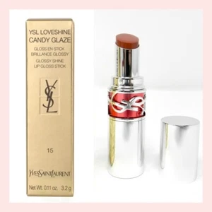 Yves Saint Laurent YSL Loveshine Candy Glaze Lip Gloss Stick 15 Showcasing Nude - Picture 1 of 4