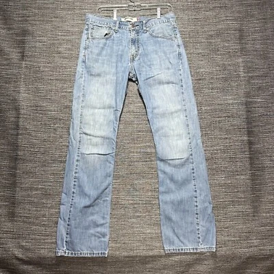 Pantalones de mezclilla Levi's para hombre talla 32x32 azul 527 rasgados parcheados destrozados Foto 1 de 4