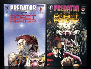 COMICS: Dark Horse/Valiant: Predator vs Magnus: Robot Fighter #1-2 (1992) - RARE - Picture 1 of 1