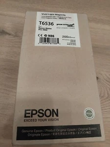 Original EPSON T6536 Vivid Light Magenta (für Epson Stylus Pro 4900) Ende 2015 - Bild 1 von 2