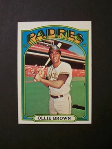 1972 Topps Baseball #551 OLLIE BROWN (San Diego Padres) - Nuovo con scatola/MT!! WOW!! L@@K!! - Foto 1 di 1