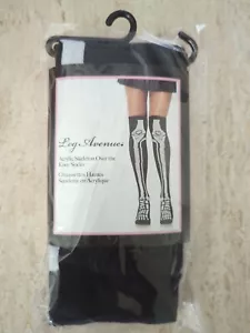 Acrylic Skeleton Over The Knee Sock Adult Women Brand New - Picture 1 of 1