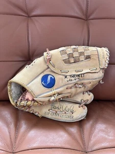 Vintage Spalding Leather Baseball Glove RHT 12" Mitt Stadium Series Frank Viola - Picture 1 of 9