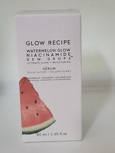 Glow Recipe Watermelon Glow Niacinamide Dew Drops Serum 1.35 Fl oz New - Picture 1 of 1