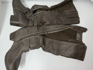 "Botas con tacón Mossimo Supply Co. talla 6,5 2"" cremallera completa - 17"" - Imagen 1 de 7