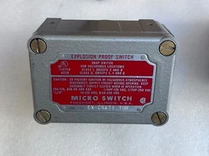 Honeywell EX-CR471 MICRO SWITCH Hazardous Location Switches: EX Series - Picture 1 of 6