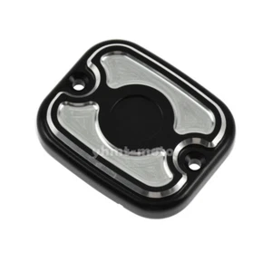 Chrome Brake Master Cylinder Cover Fit For Dyna 06-17 Touring 05-07 Trike 14 - Imagen 1 de 6