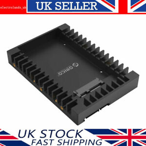 ORICO 2.5 to 3.5 SSD HDD Converter Mounting Adapter for SATA III Hard Drive Disk