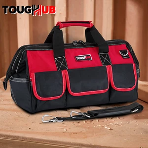 16 Inch Tool Storage Bag Durable Multi Pocket Design with Shoulder Strap - Picture 1 of 10