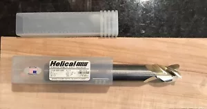 Helical Endmill 1” Dia 7” Long $430 Retail 0.120 Corner Radius Zrn Plus Coating - Picture 1 of 3