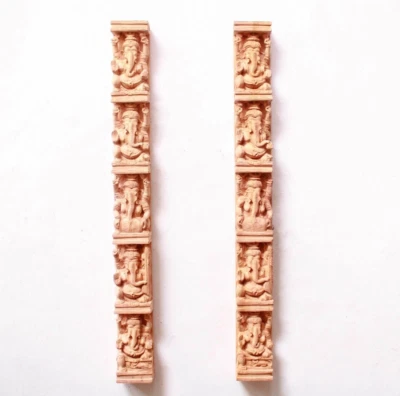 Ganesha 印度教神音乐 Ganesh 家庭花园装饰垂直壁挂 — 第 1/4 张图片