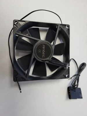 4 x Antec 92mm 9.2cm DC 12V Case Fan 92*92*25mm Molex temperature controlled - Image 1 of 3