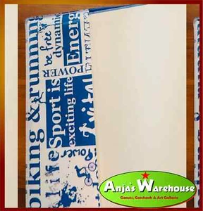 Copertina libro HERMA varie misure HERMAX Sport bordo blu copertina libro   - Foto 1 di 1