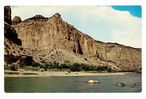 POSTAL DE COLECCIÓN - JONES HOLE ON THE GREEN RIVER - MONUMENTO NACIONAL DINOSAURIO - Imagen 1 de 2