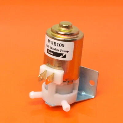 Lucas Universal 12V Windscreen Washer Pump Classic Car Mini MG WSB100 As GWW125 - Image 1 of 4