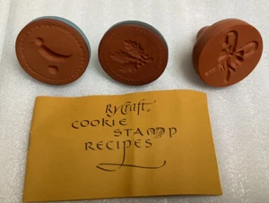 Timbri Burro Biscotti Terracotta Rycraft Vintage Canne Caramelle Agrifoglio - Foto 1 di 4