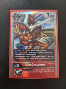 RizeGreymon #BT4-017(SR) - Bild 1 von 1
