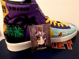 Converse Lakers 3 Peat Kobe Anthology 2002 Pro Leder Größe 9,5 Limited HOF - Bild 1 von 10