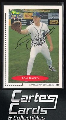 Tom Raffo 1991 Classic Best #261 Charleston Wheelers TTM/IP Signed Auto - Image 1 of 2