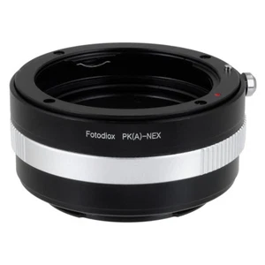 Fotodiox Lens Adapter Pentax K AF Mount Lenses to Sony E-Mount - Picture 1 of 5