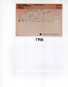 John Deere 240 260 265 285 Teilekatalog Mikrofiche Handbuch MPC2150 - Bild 1 von 1