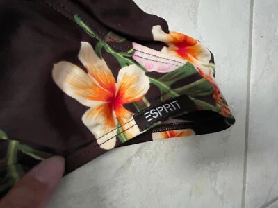 ESPRIT HAWAII FLORAL SEXY SWIM BOTTOM S/M - Image 1 of 4
