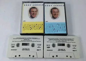EDDY ARNOLD - THE BEST OF EDDY ARNOLD CASSETTE TAPE NO 1 & 2 HEARTLAND MUSIC - Picture 1 of 4