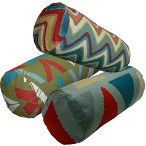 Bolster Cover*A-Grade Cotton Canvas Neck Roll Tube Yoga Massage Pillow Case*LL3 - Picture 1 of 20